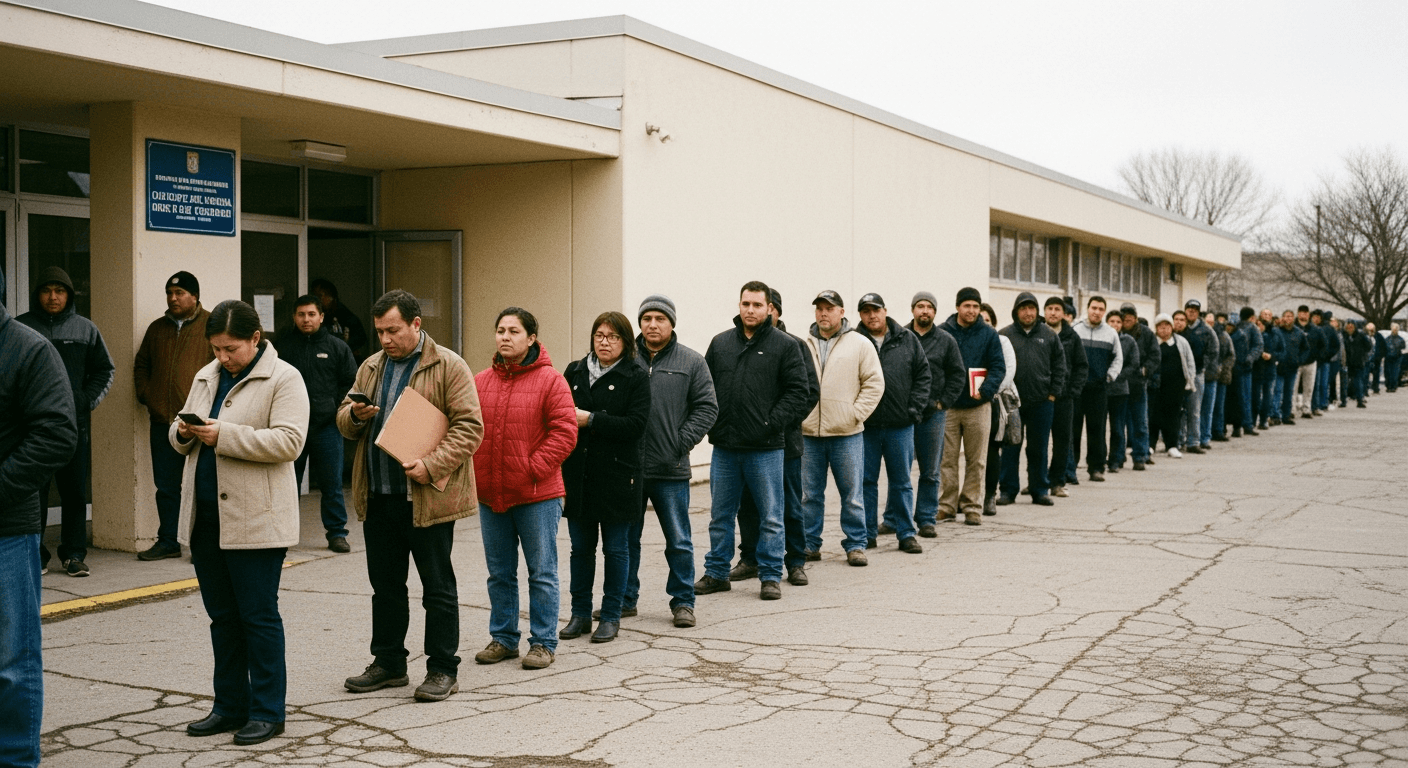 A queue that doesn't move: the experience of rationed access falls heaviest on the individual subscribers who switched in good faith, not the enterprise clients with guaranteed capacity.