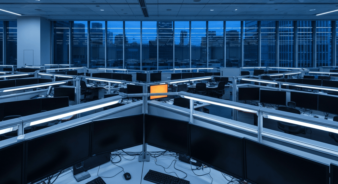 Segmentation, not reversal: the Mythos launch separates safety as brand asset from safety as operational constraint, a bifurcation legible in the architecture of any large trading floor.